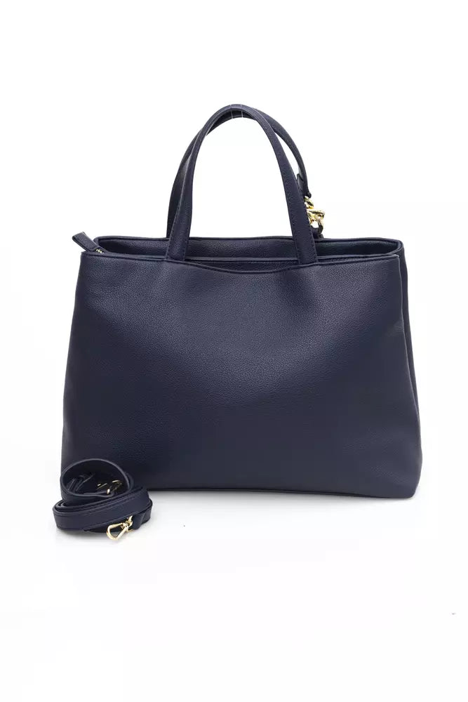 Baldinini Trend Blue Polyurethane Handbag