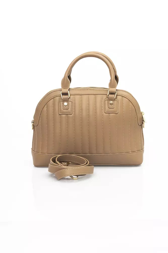 Baldinini Trend Beige Polyurethane Handbag