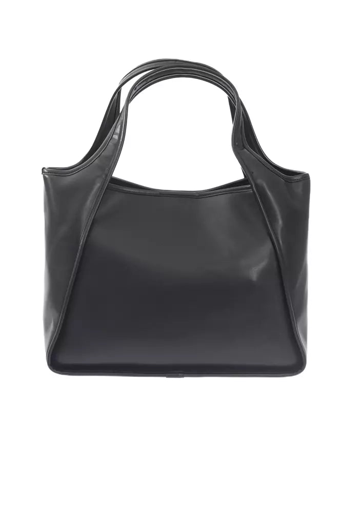 Baldinini Trend Black Polyuretane Handbag