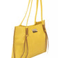 Baldinini Trend Yellow Polyuretane Handbag