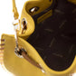 Baldinini Trend Yellow Polyuretane Crossbody Bag