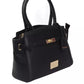Baldinini Trend Black Polyuretane Crossbody Bag