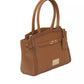Baldinini Trend Brown Polyuretane Crossbody Bag