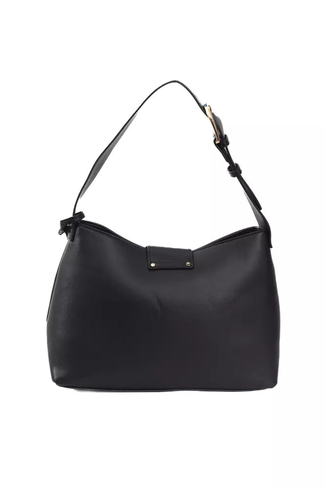 Baldinini Trend Black Polyuretane Handbag