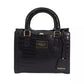 Baldinini Trend Black Polyuretane Crossbody Bag