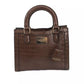 Baldinini Trend Brown Polyuretane Crossbody Bag