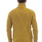 Alpha Studio Yellow Merino Wool Sweater