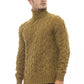 Alpha Studio Brown Wool Sweater