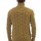 Alpha Studio Brown Wool Sweater