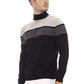 Alpha Studio Black Viscose Sweater
