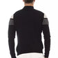 Alpha Studio Black Viscose Sweater