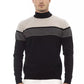 Alpha Studio Black Viscose Sweater