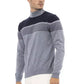 Alpha Studio Light Blue Viscose Sweater