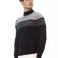 Alpha Studio Black Viscose Sweater