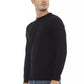 Alpha Studio Black Viscose Sweater