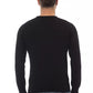 Alpha Studio Black Viscose Sweater