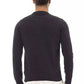 Alpha Studio Black Wool Sweater