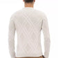 Alpha Studio Beige Merino Wool Sweater