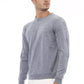 Alpha Studio Light Blue Viscose Sweater