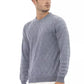Alpha Studio Light Blue Viscose Sweater