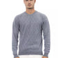 Alpha Studio Light Blue Viscose Sweater