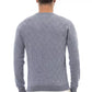 Alpha Studio Light Blue Viscose Sweater
