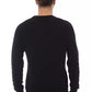 Alpha Studio Black Viscose Sweater