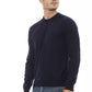 Alpha Studio Blue Viscose Sweater