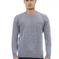 Alpha Studio Light Blue Viscose Sweater