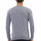 Alpha Studio Light Blue Viscose Sweater