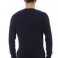 Alpha Studio Blue Viscose Sweater