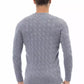 Alpha Studio Light Blue Viscose Sweater
