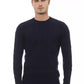 Alpha Studio Blue Viscose Sweater