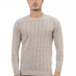 Alpha Studio Beige Viscose Sweater