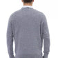 Alpha Studio Light Blue Viscose Sweater