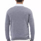 Alpha Studio Light Blue Viscose Sweater