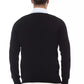 Alpha Studio Black Viscose Sweater