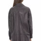 Alpha Studio Brown Polyethylene Shirt