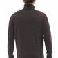 Alpha Studio Brown Cotton Sweater