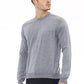 Alpha Studio Light Blue Viscose Sweater