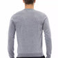 Alpha Studio Light Blue Viscose Sweater