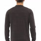 Alpha Studio Brown Cotton Sweater