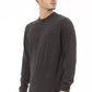 Alpha Studio Brown Cotton Sweater