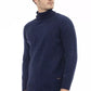 Distretto12 Blue Acrylic Sweater