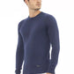 Baldinini Trend Blue Modal Sweater
