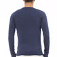 Baldinini Trend Blue Modal Sweater