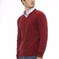 Sergio Tacchini Red Wool Sweater