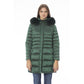 Baldinini Trend Green Polyester Jackets & Coat