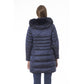 Baldinini Trend Light Blue Polyester Jackets & Coat