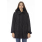 Baldinini Trend Black Polyester Jackets & Coat